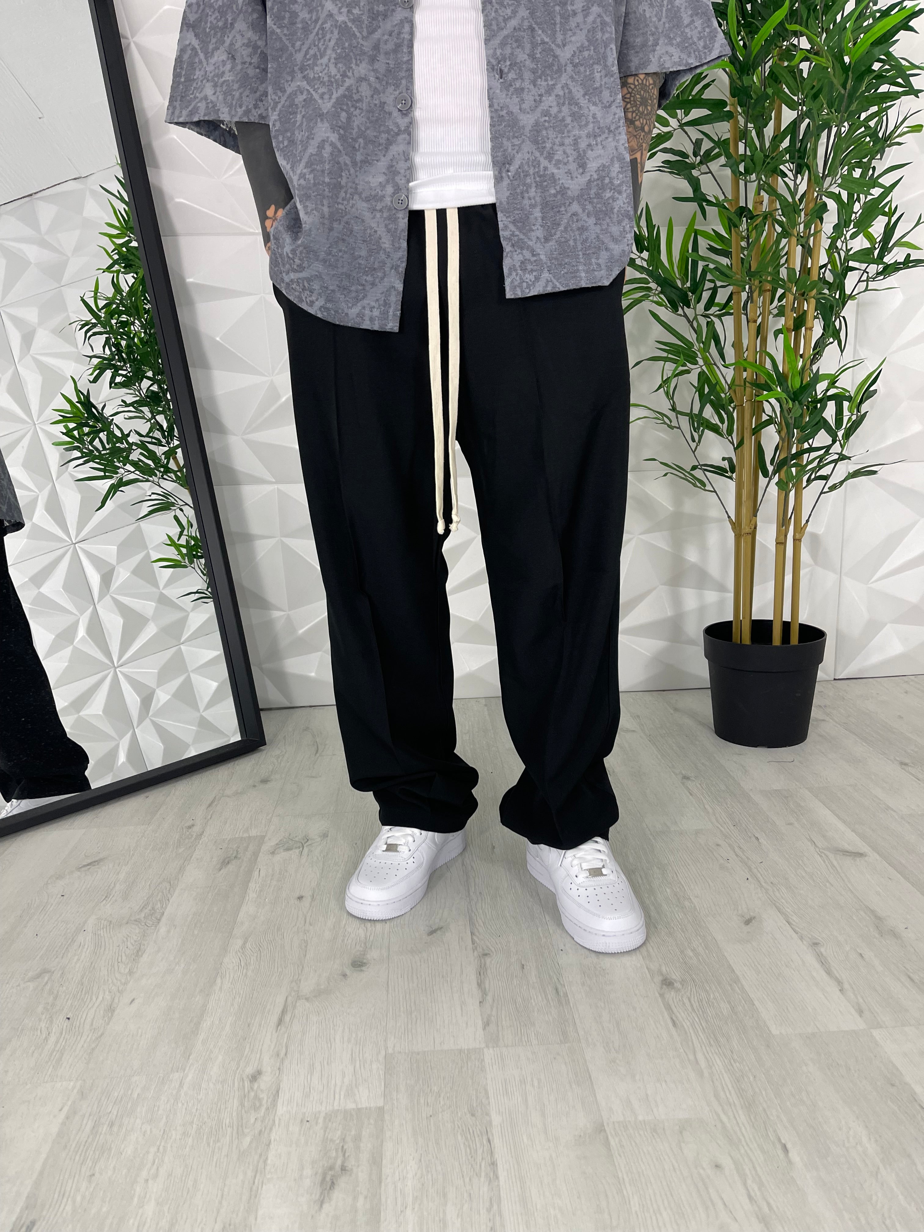PANTA BAGGY NERI