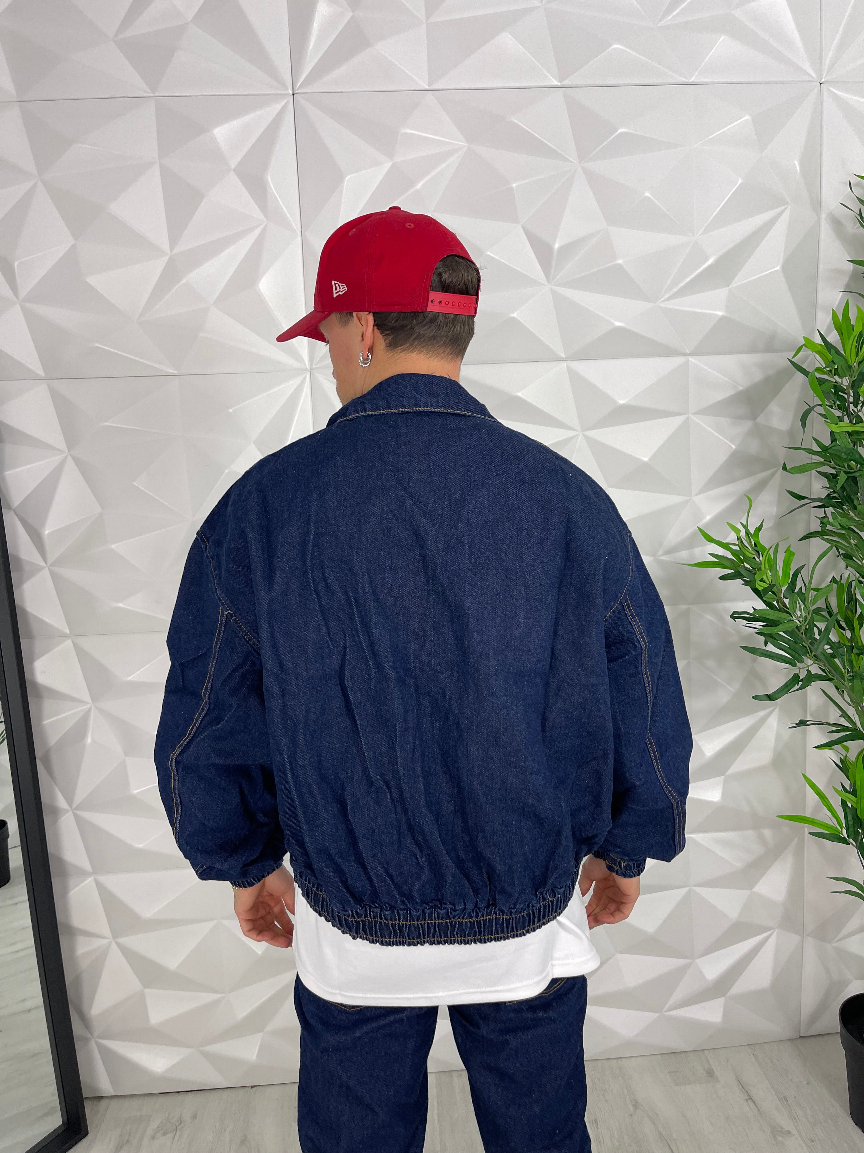 COORDINATO CROPPED NAVY