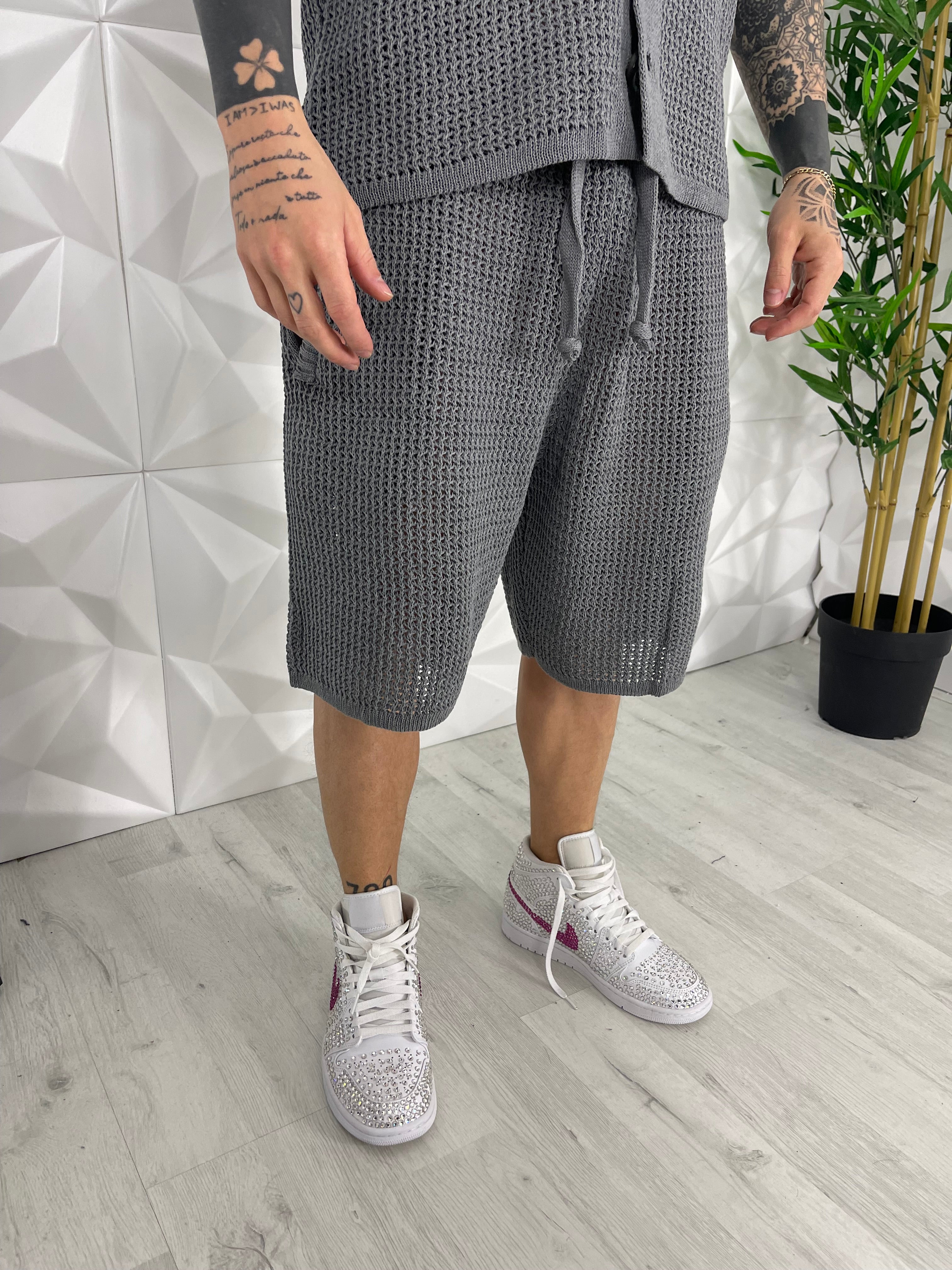 COORDINATO FORELLATO GRIGIO