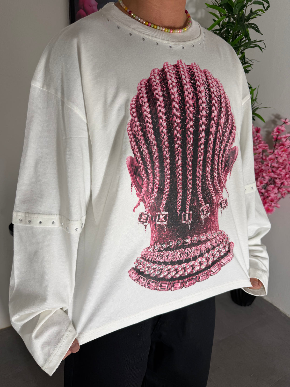 LONG SLEEVE BRAILS ROSÉ (DOPPIA MANICA)