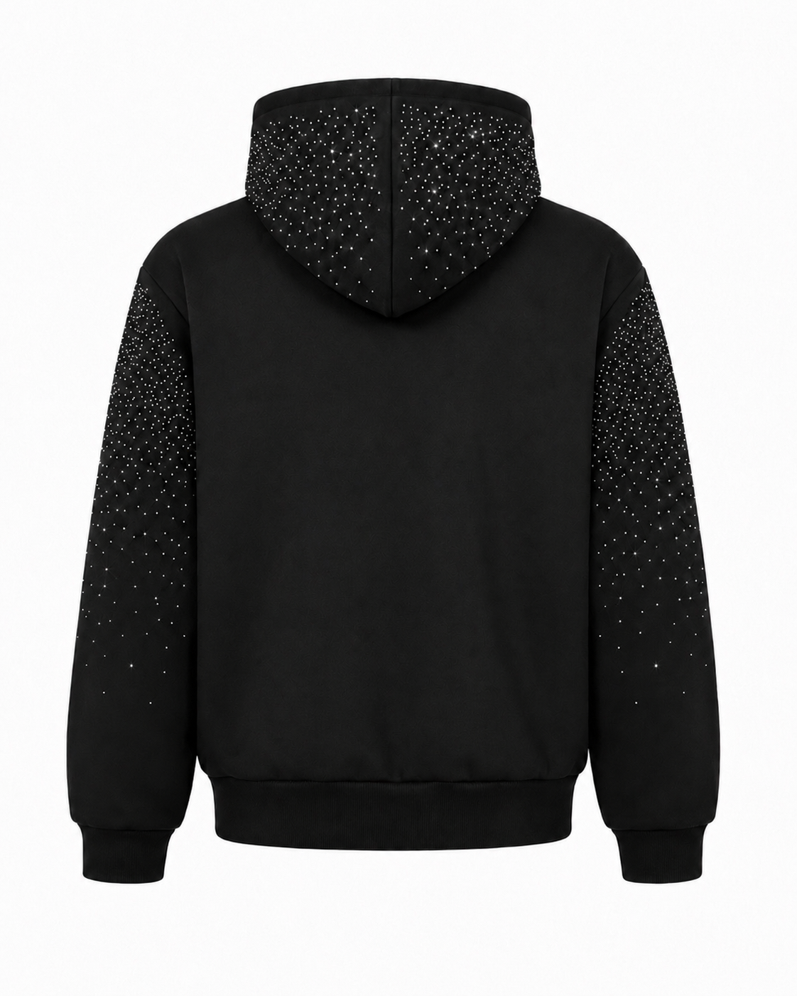 FELPA ZIP DIAMOND