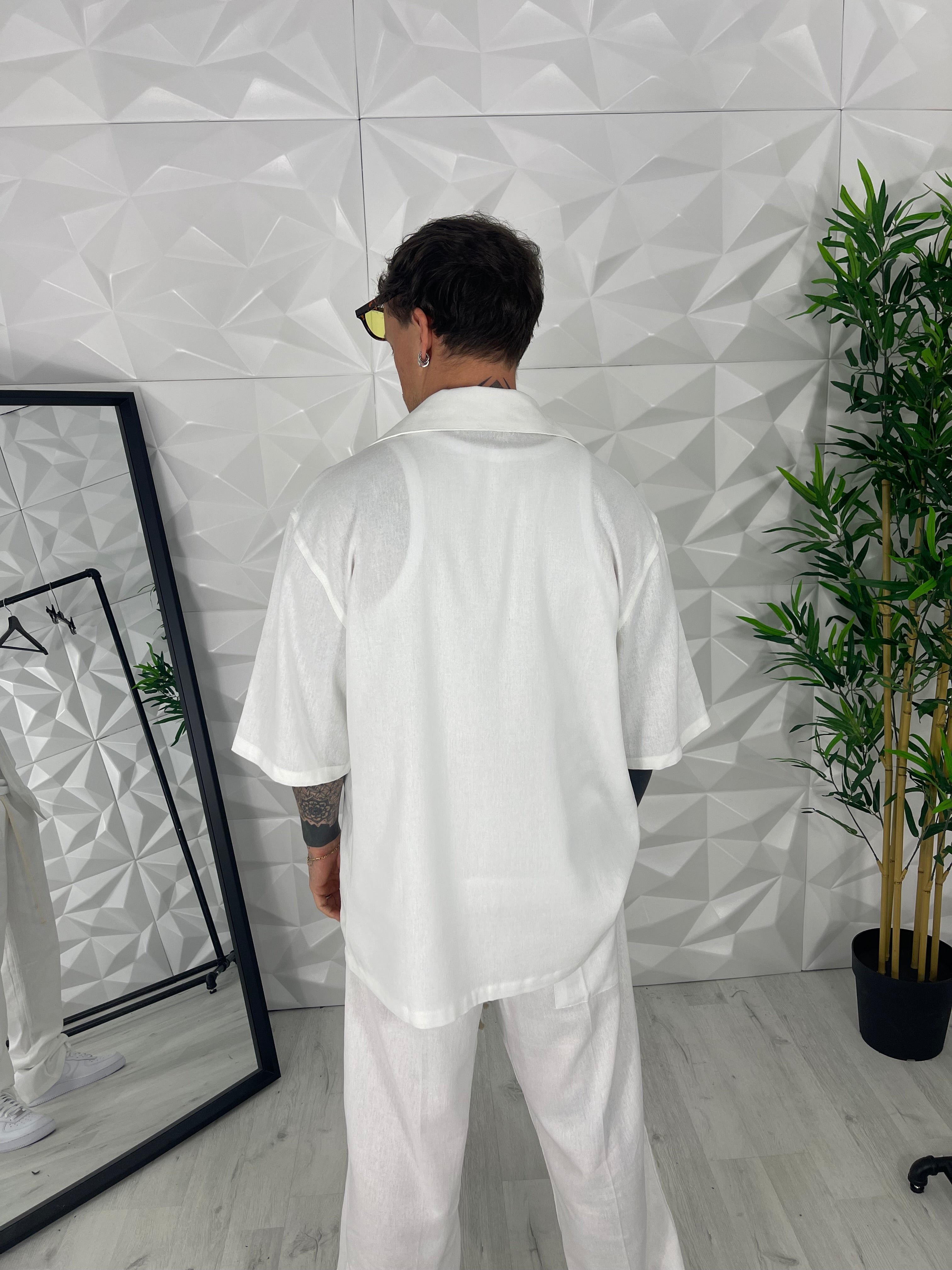 COORDINATO LINO BIANCO