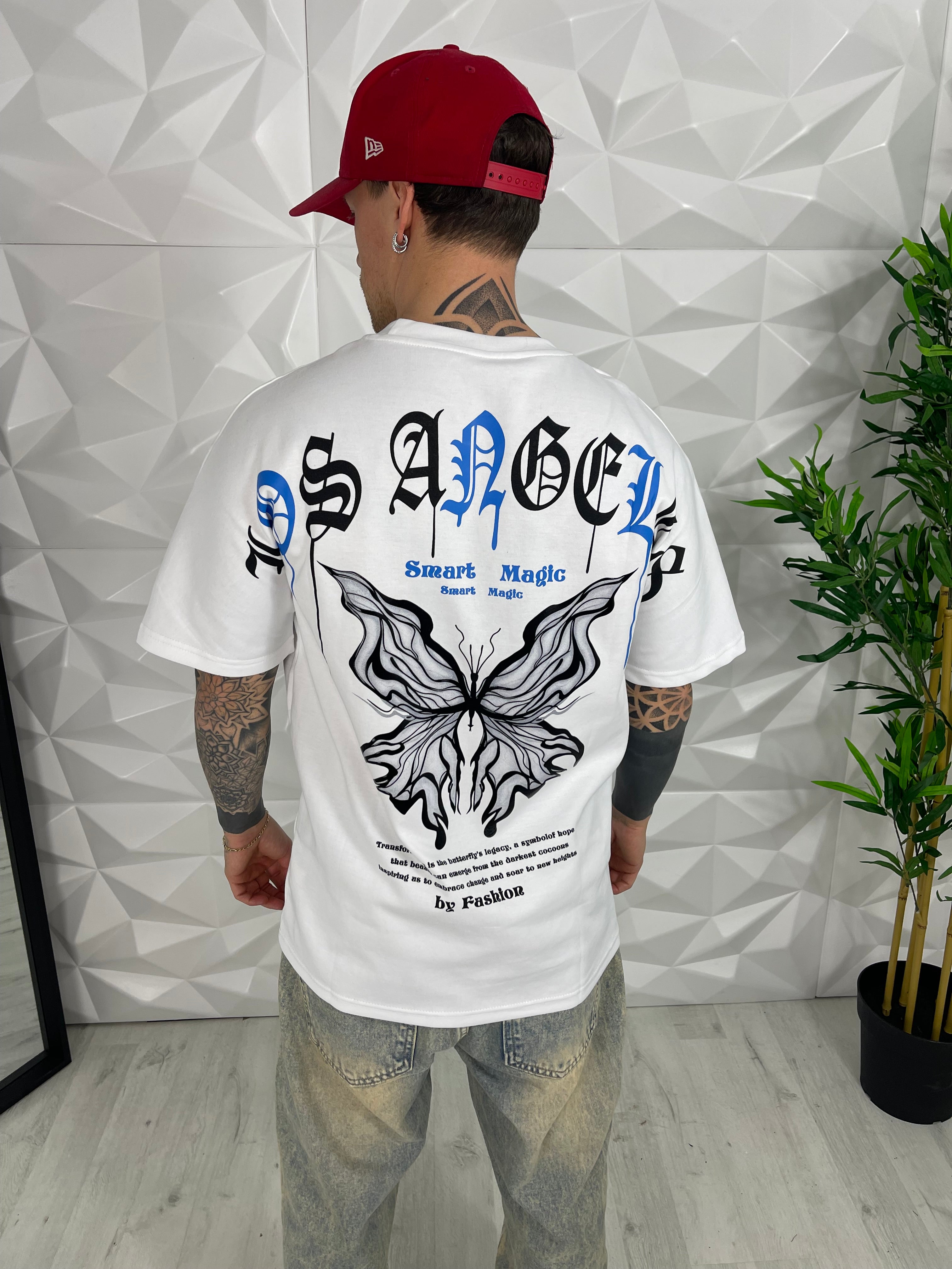 T-SHIRT LOS ANGELES BIANCA