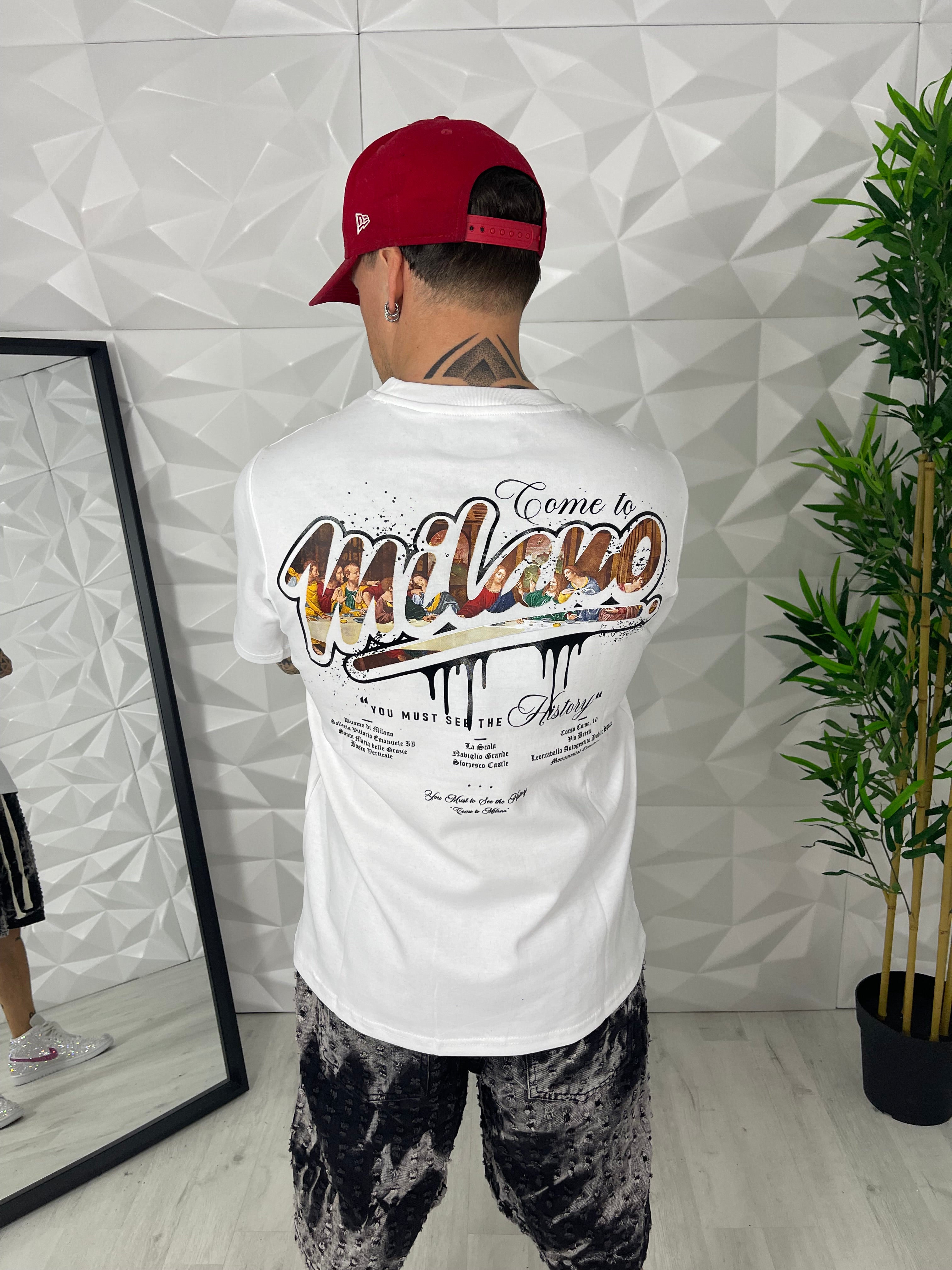 T-SHIRT “ MILANO” BIANCA