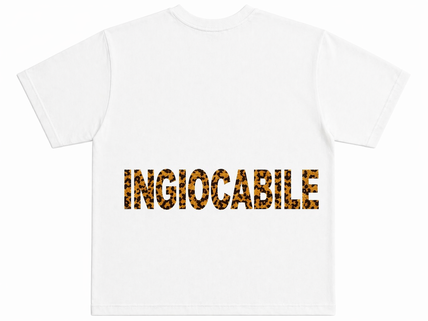 T-SHIRT “INGIOCABILE”