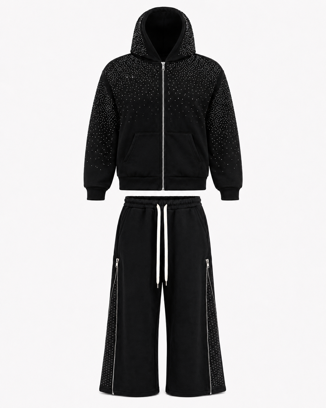 COORDINATO ZIP DIAMOND