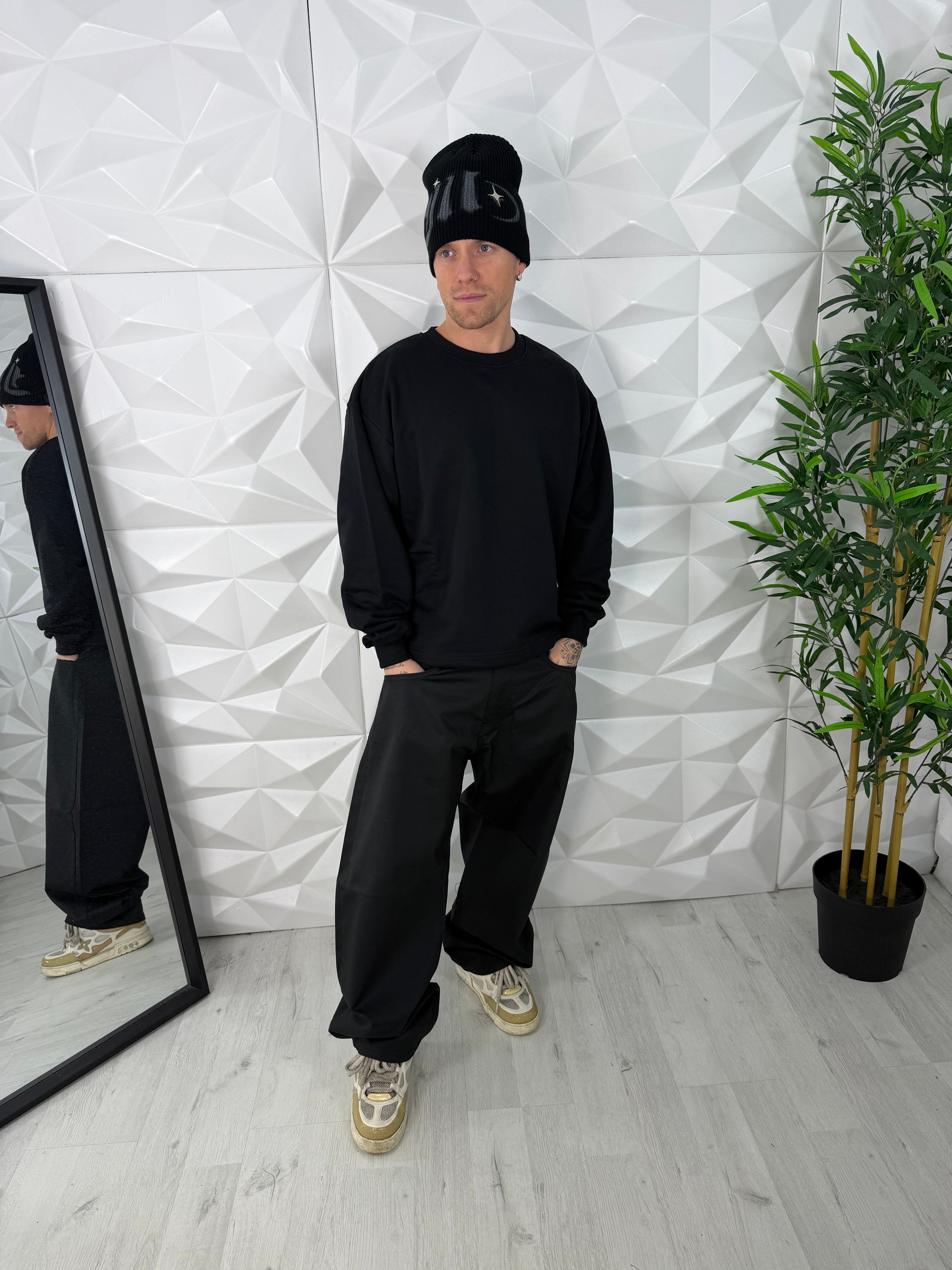 FELPA GIROCOLLO OVER