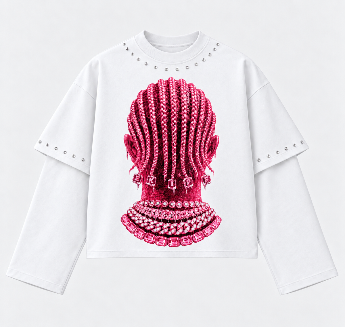 LONG SLEEVE BRAILS ROSÉ (DOPPIA MANICA)