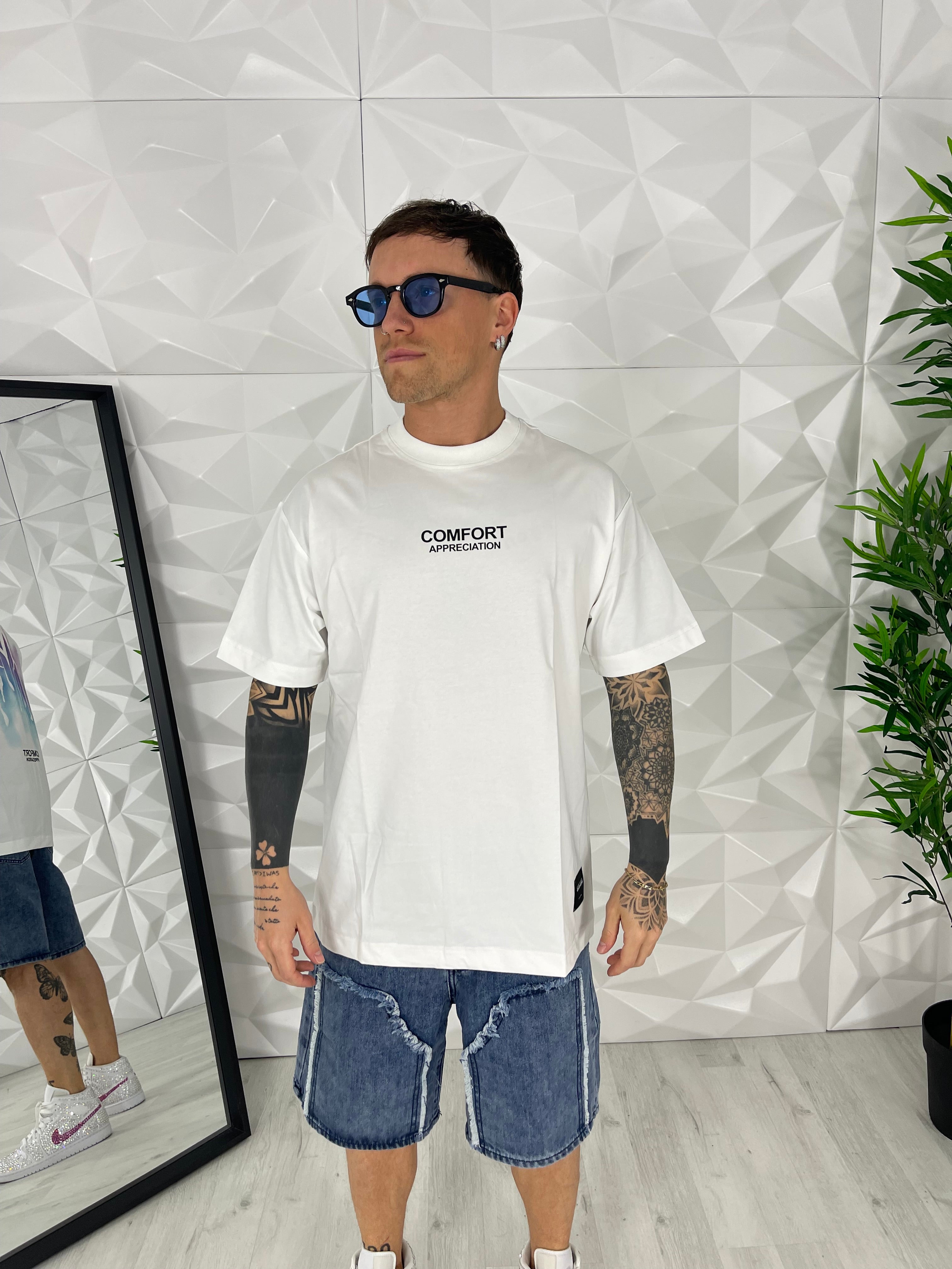 T-SHIRT COMFORT BIANCA