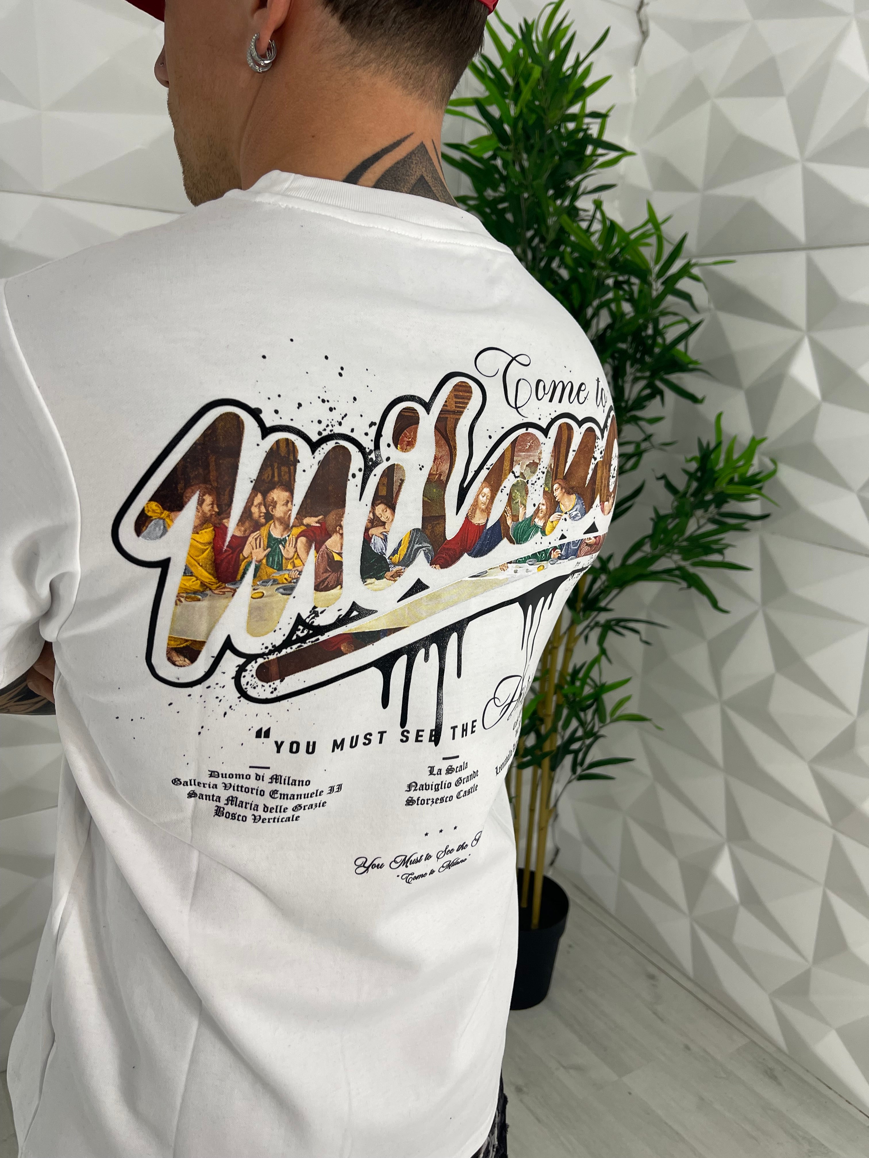 T-SHIRT “ MILANO” BIANCA