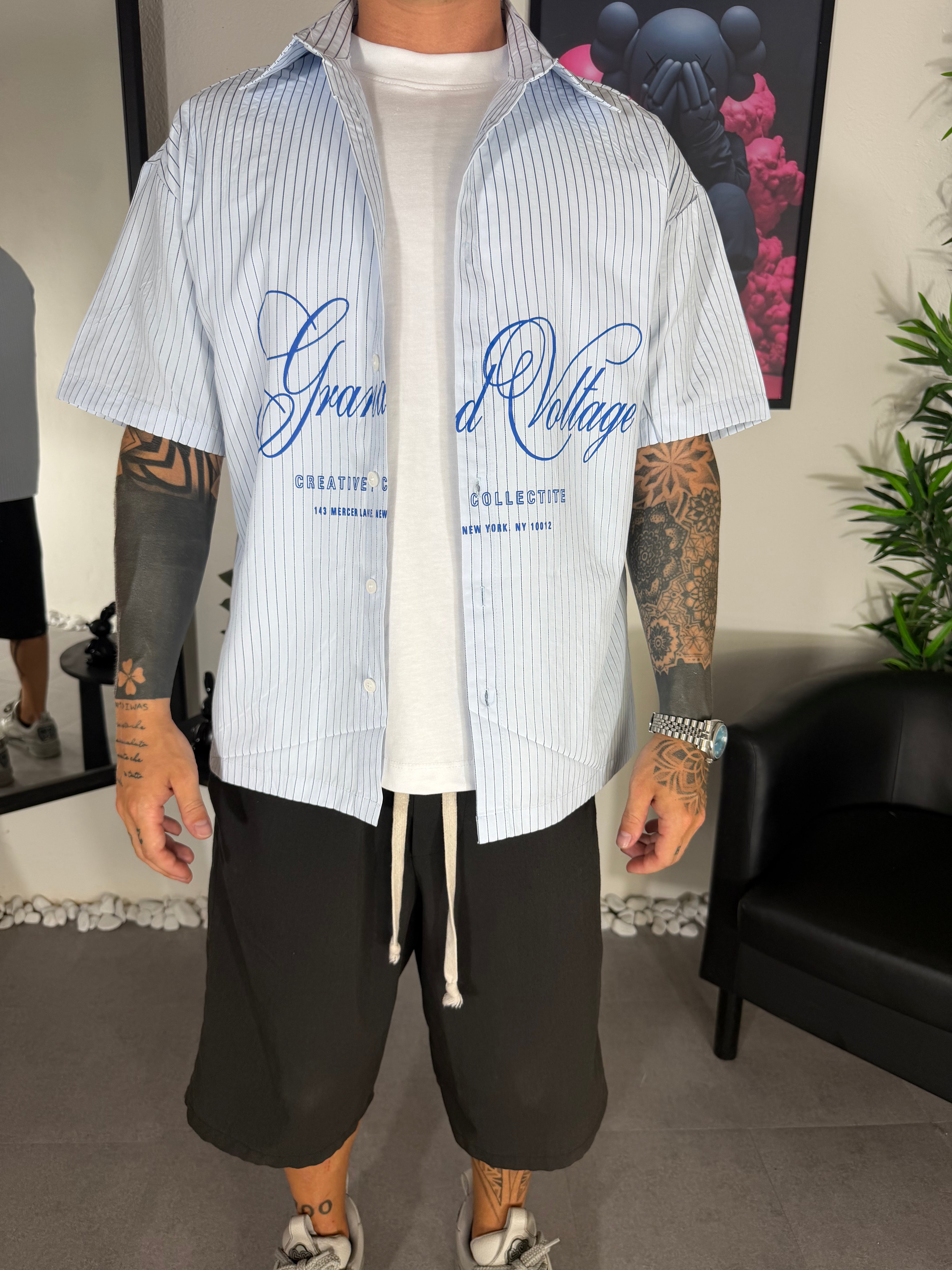 CAMICIA RETRO BASEBALL