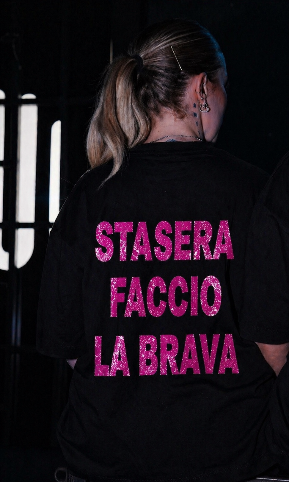 T-SHIRT “ STA SERA FACCIO LA BRAVA”