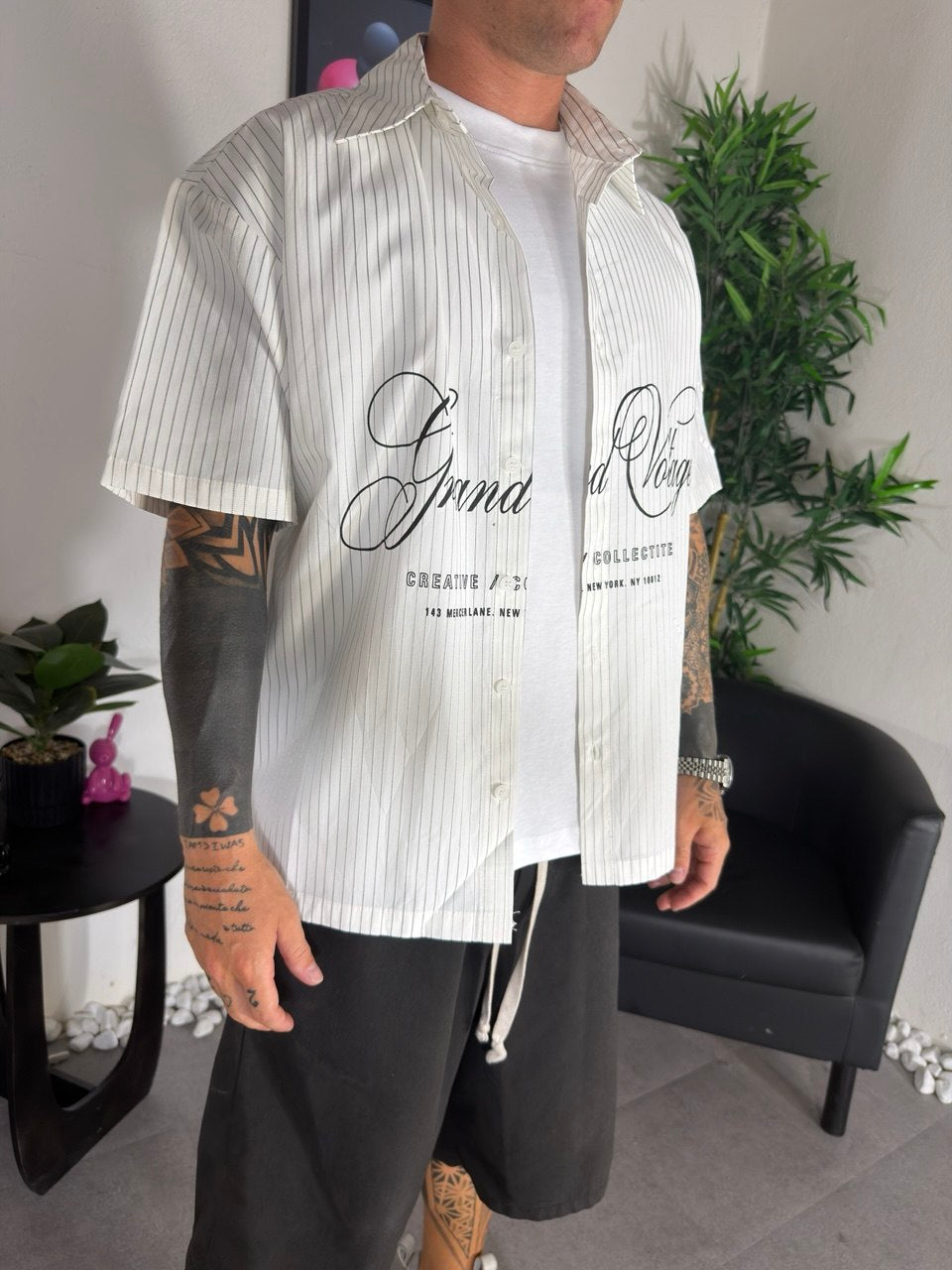 CAMICIA RETRO BASEBALL
