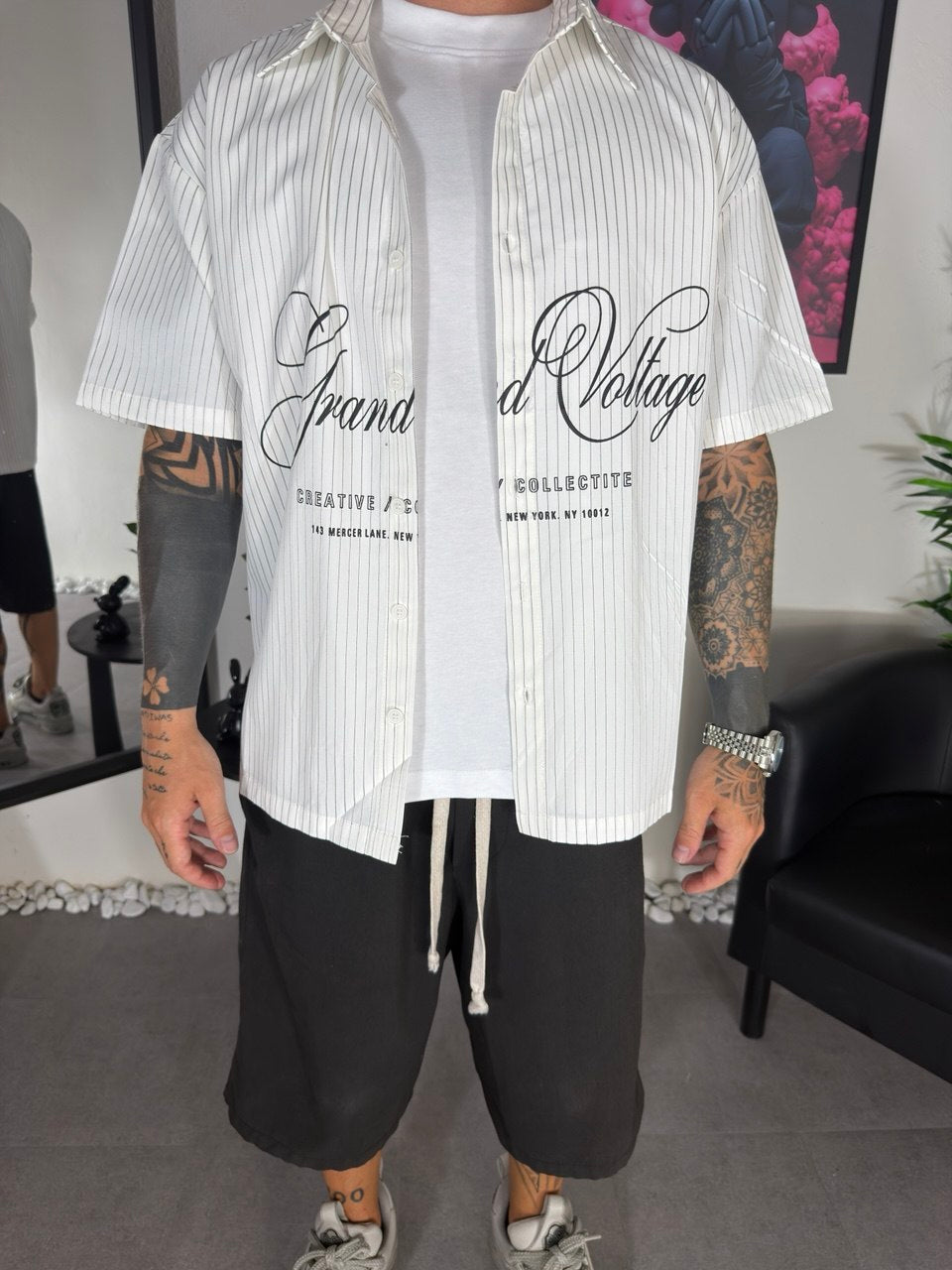 CAMICIA RETRO BASEBALL