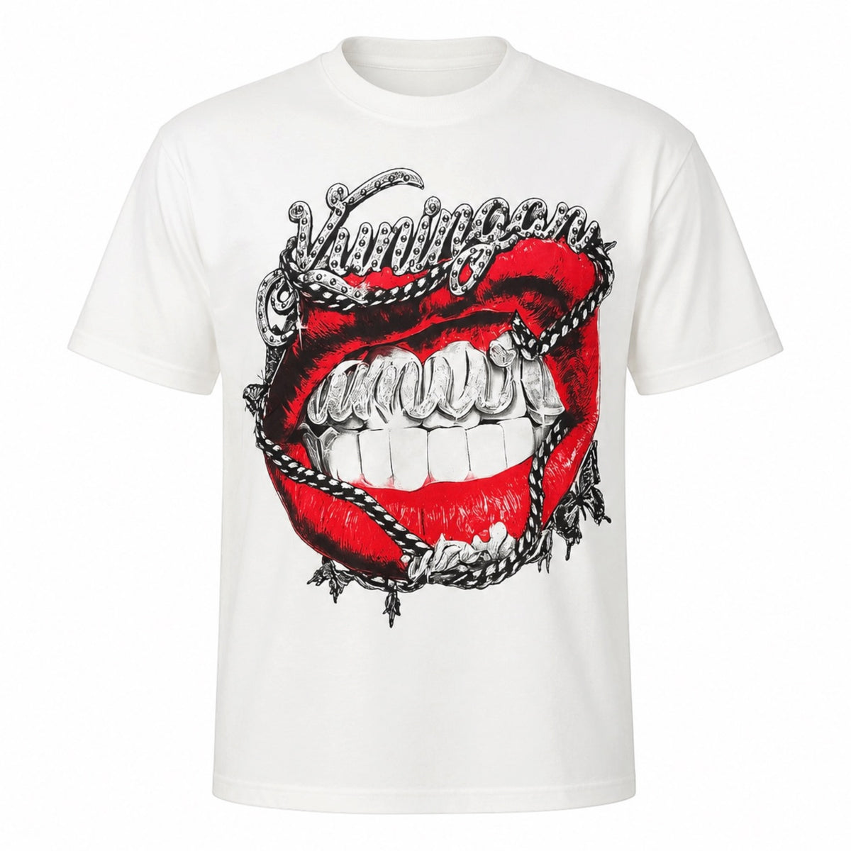 T - SHIRT RED LIPS