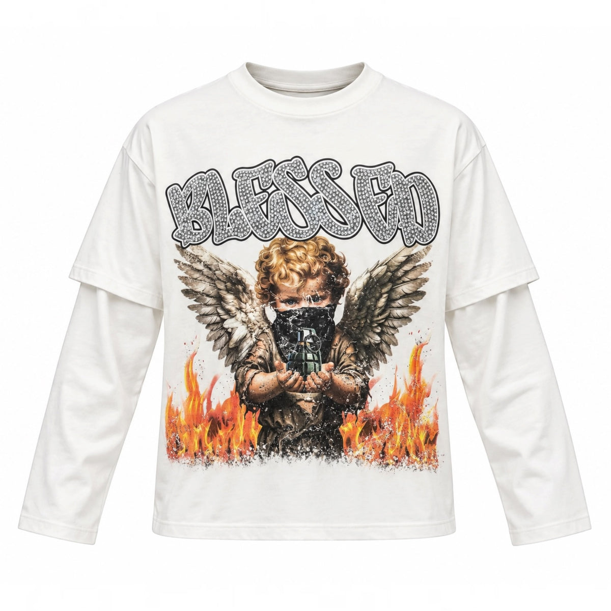 LONG SLEEVE BLASSED