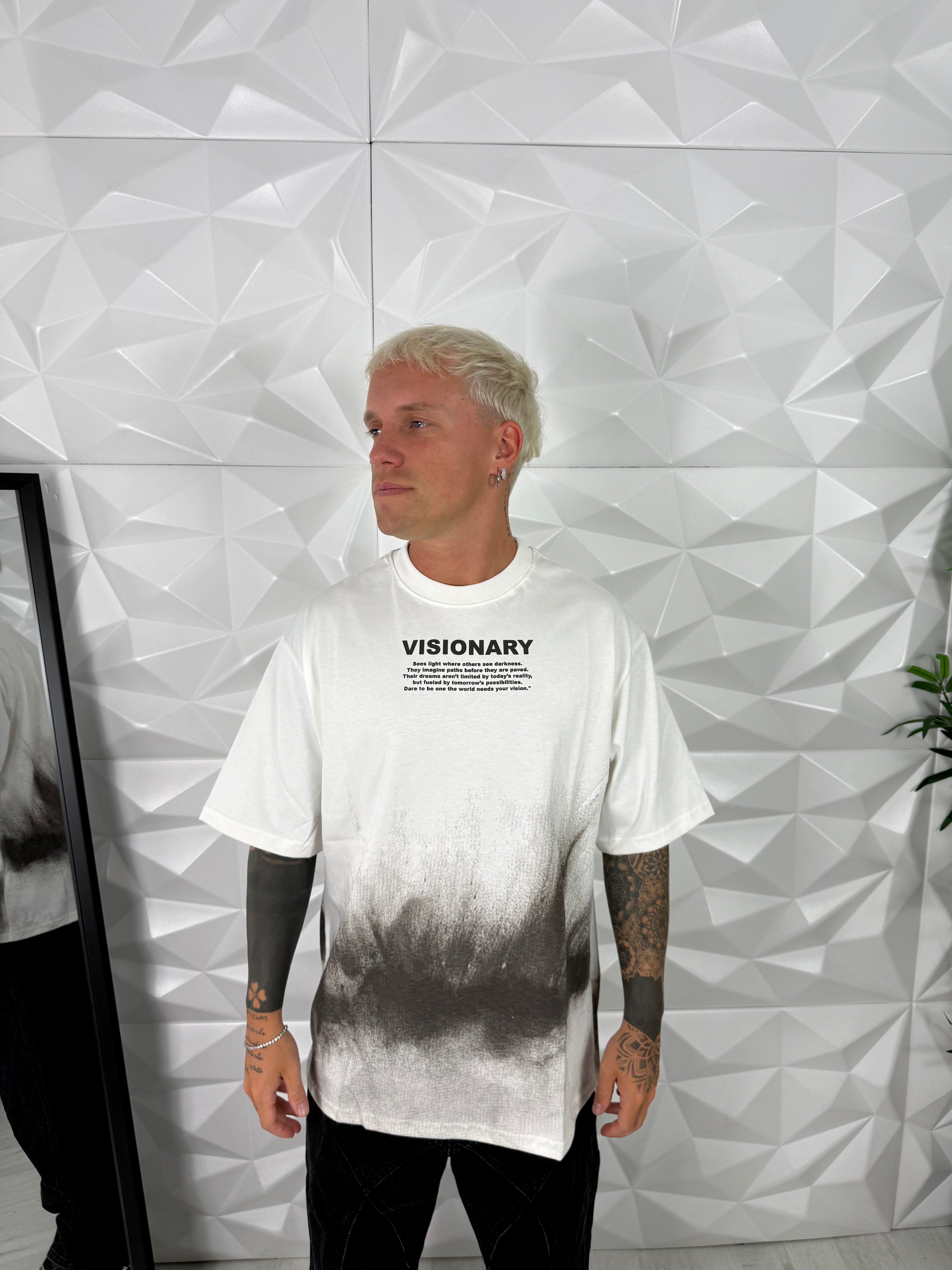 T-SHIRT “VISIONARY” BIANCA