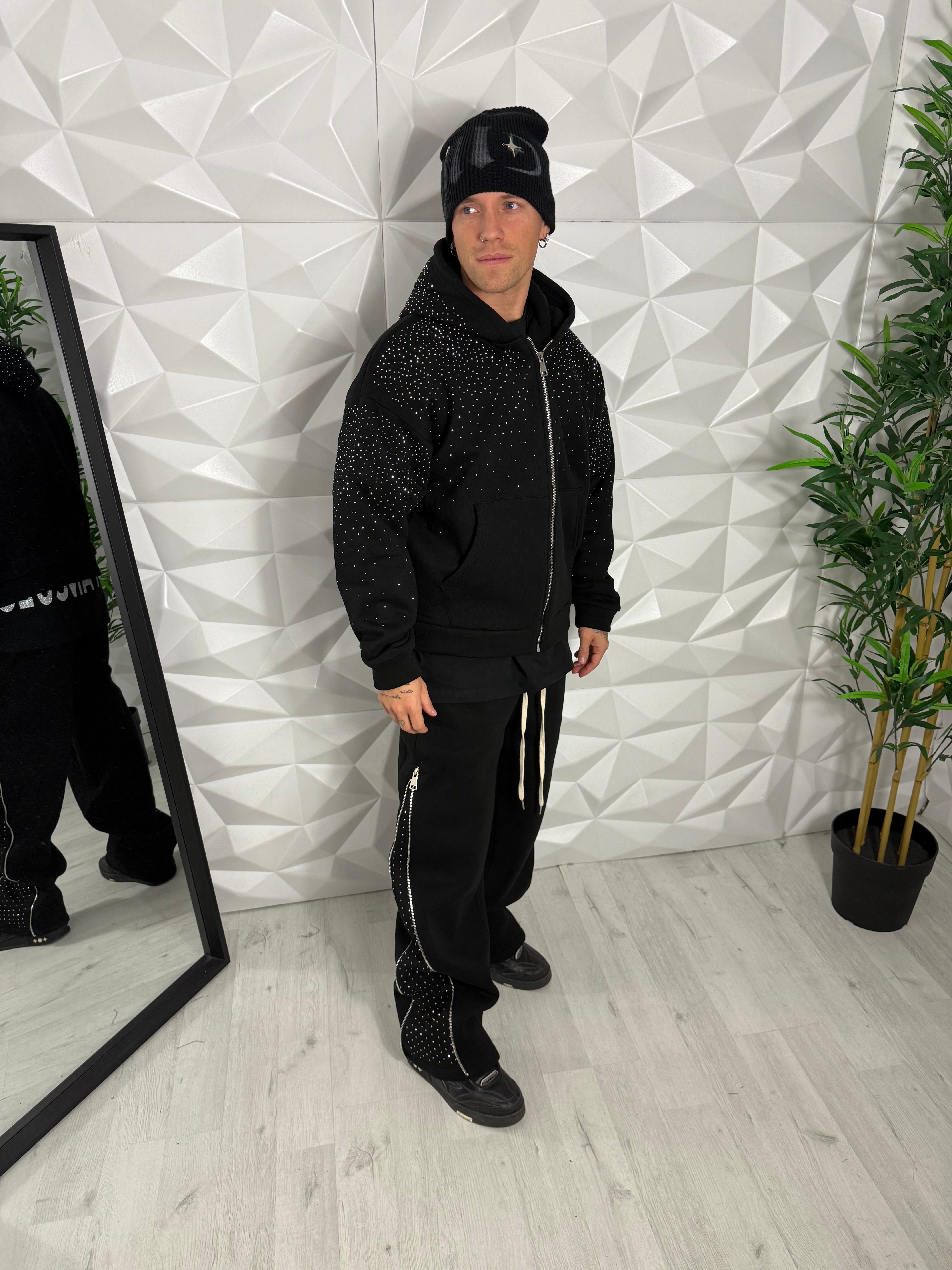 COORDINATO ZIP DIAMOND