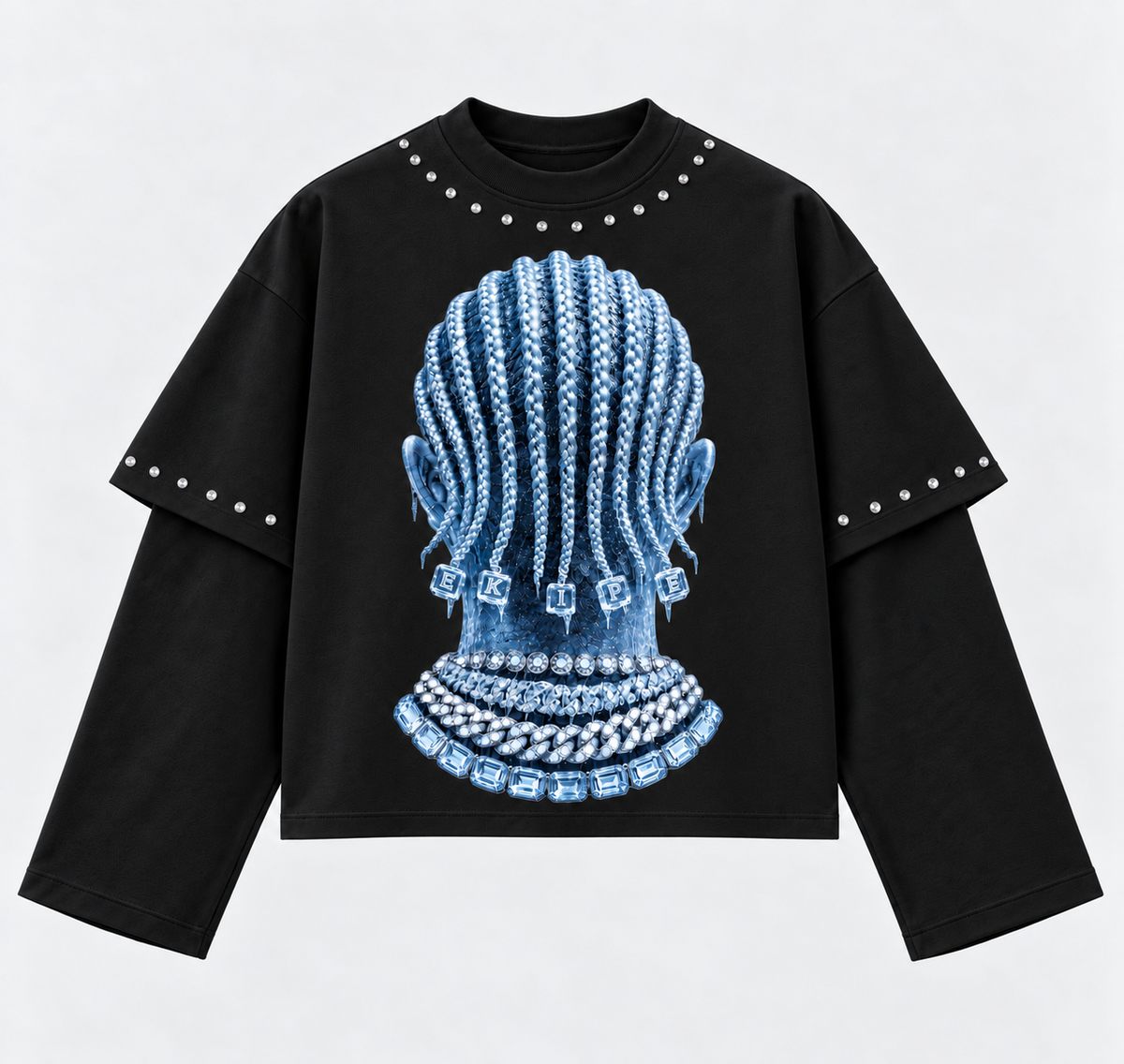 LONG SLEEVE BRAILS BLUE (DOPPIA MANICA)