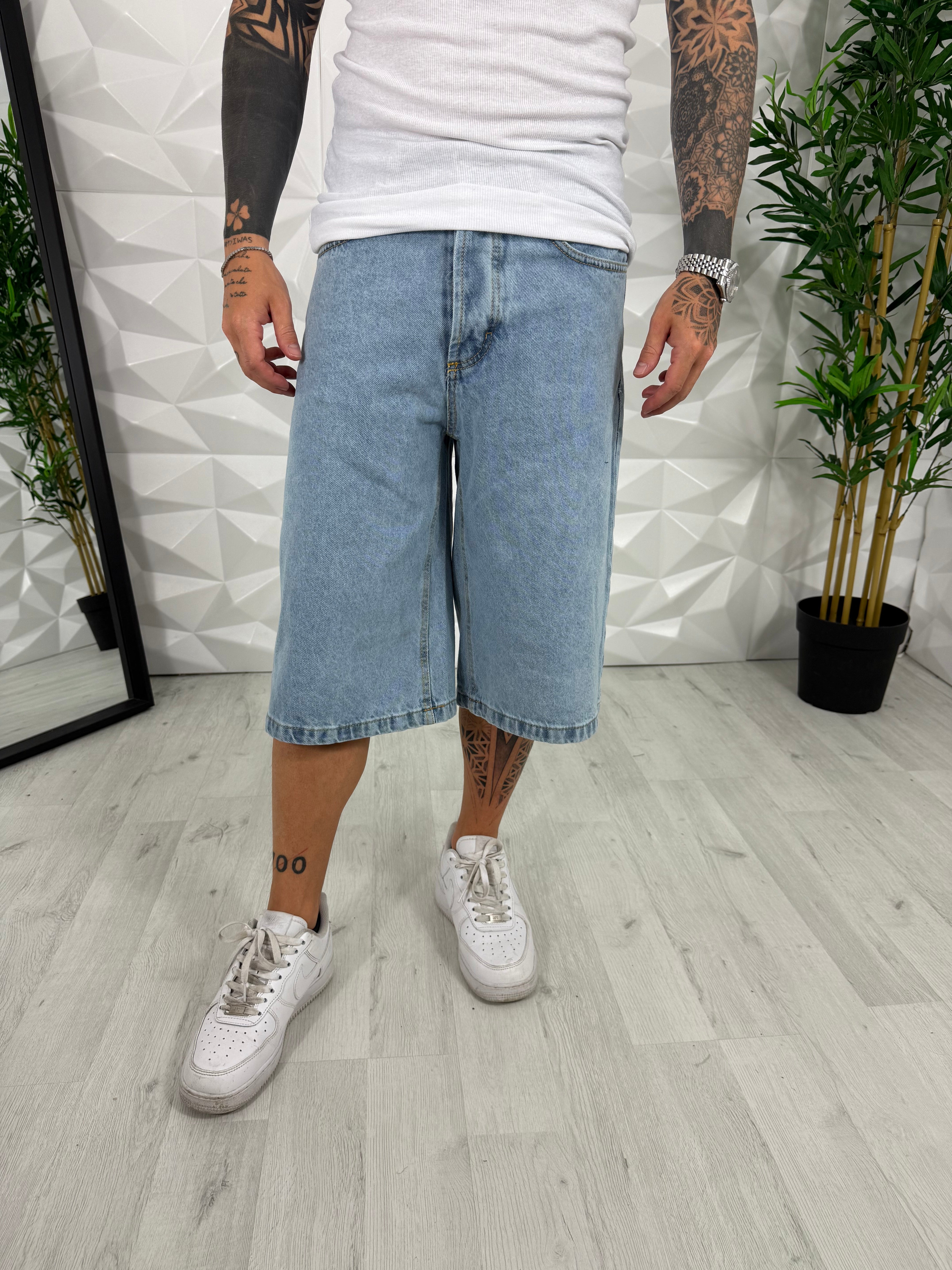 PANTALONCINO BAGGY CHIARO