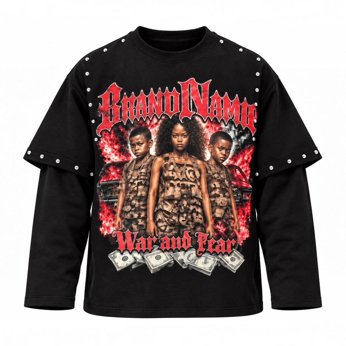 LONG SLEEVE BRAND NAME