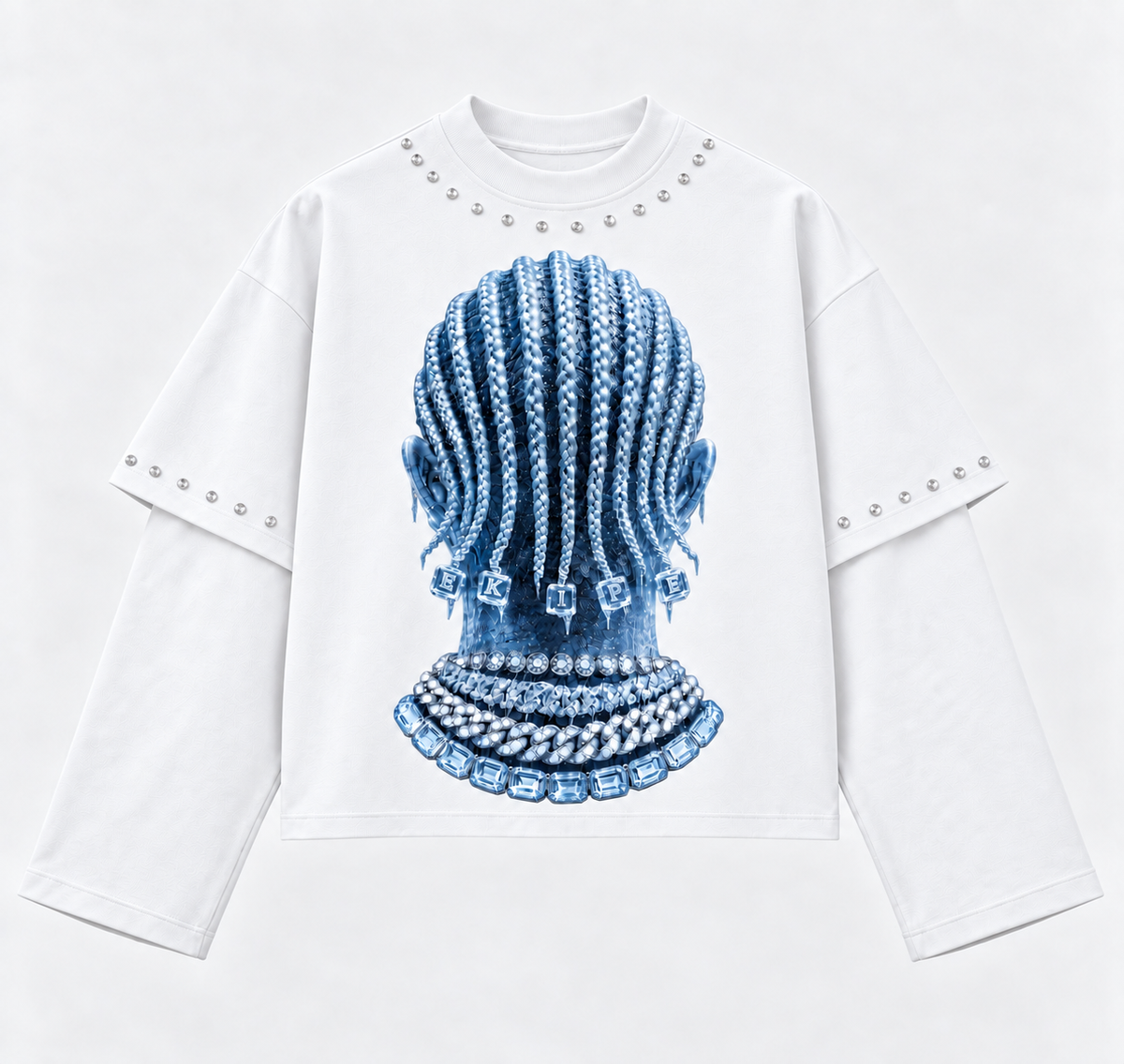 LONG SLEEVE BRAILS BLUE (DOPPIA MANICA)