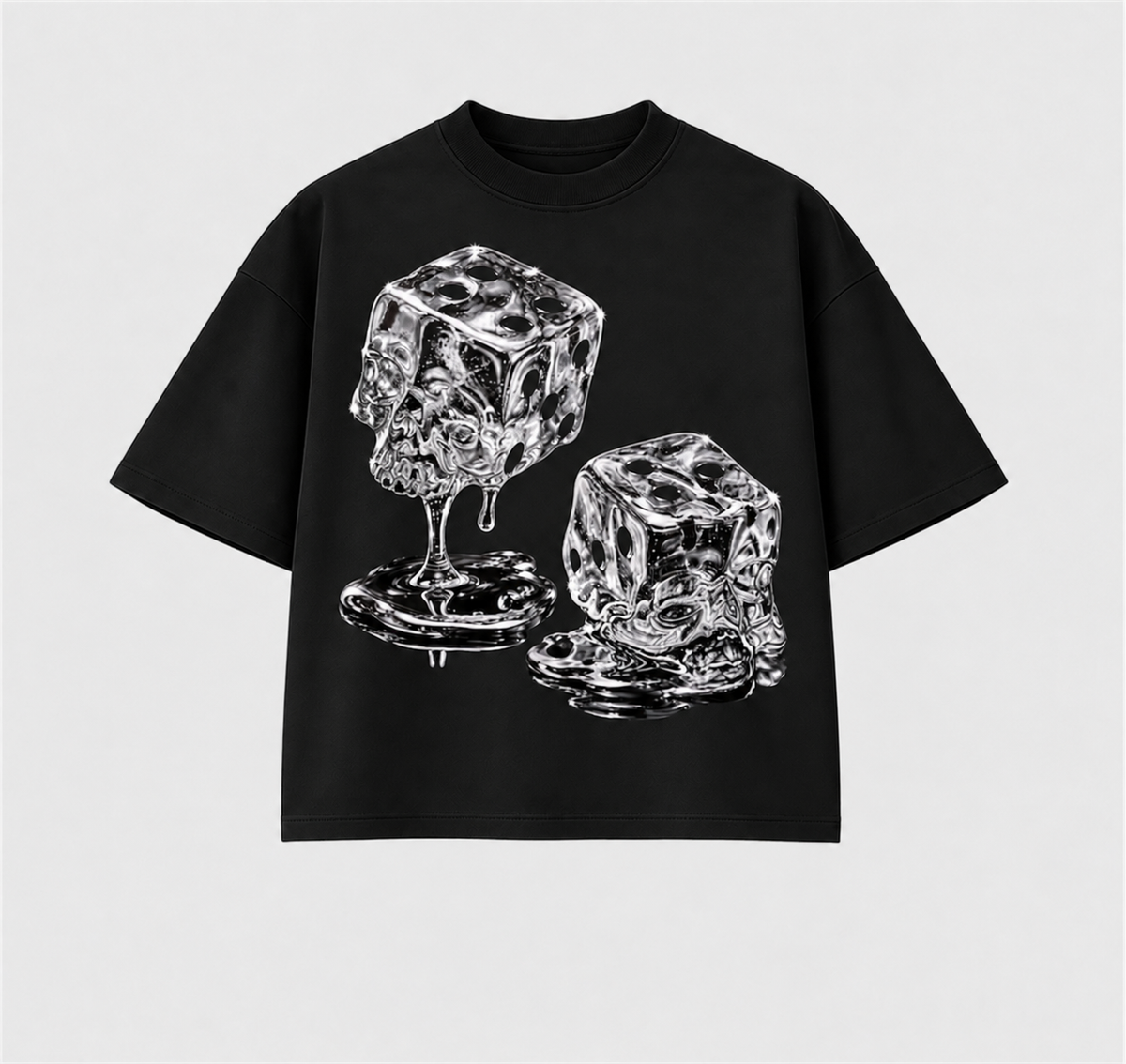 T - SHIRT ICE SILVER