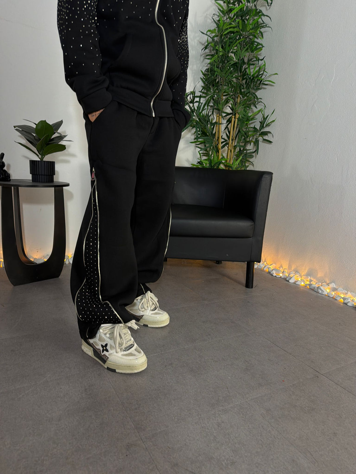 COORDINATO ZIP DIAMOND