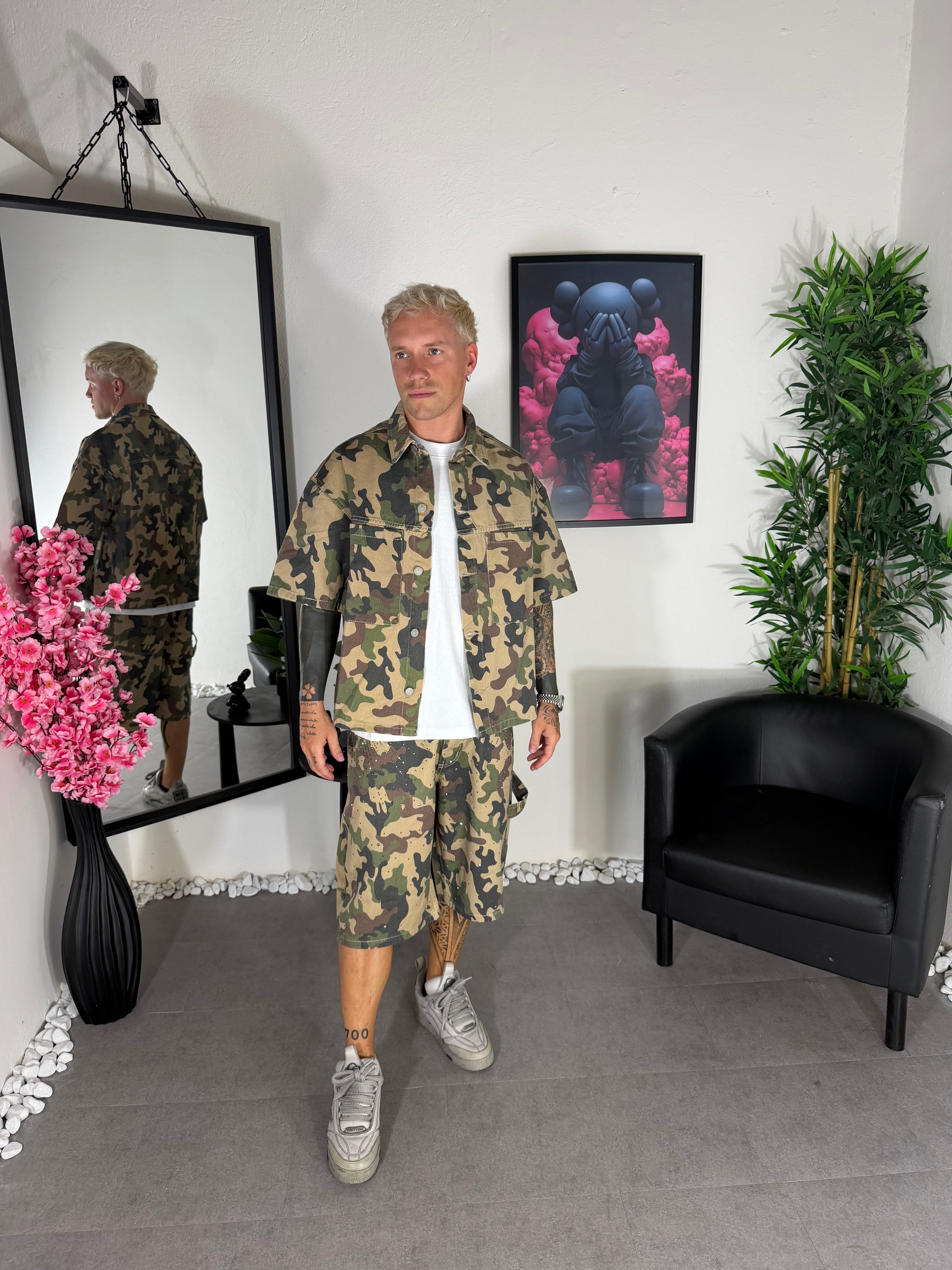 COORDINATO MILITARY RAIN
