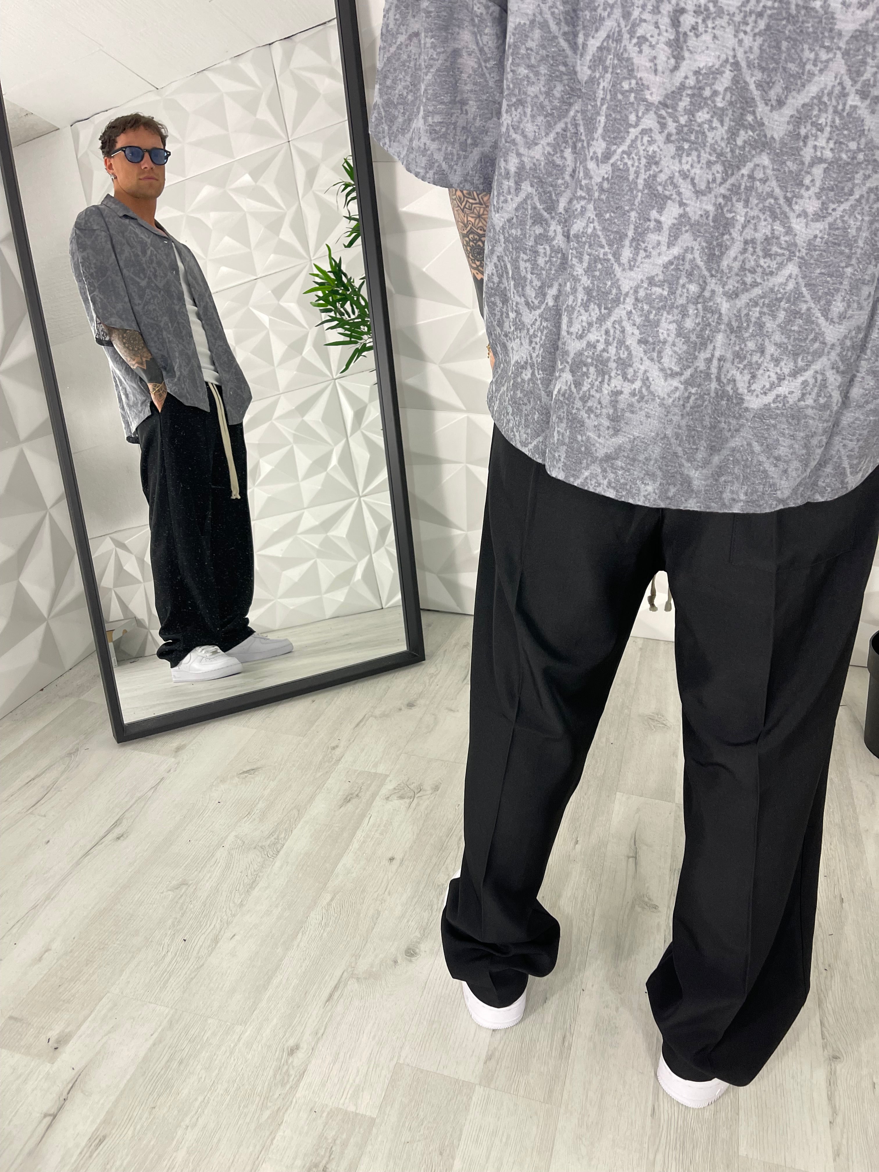 PANTA BAGGY NERI