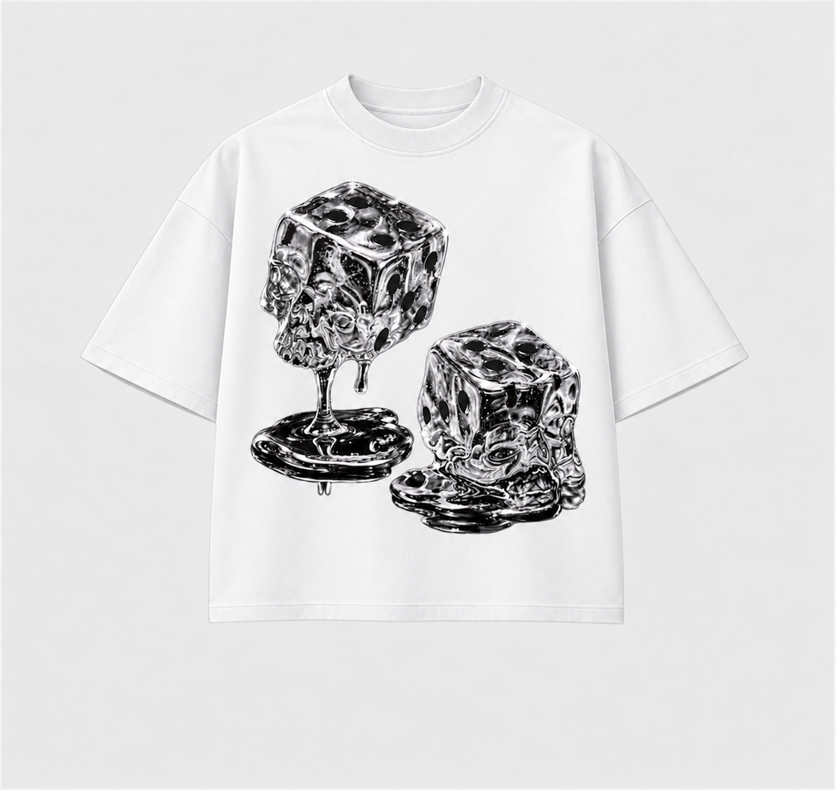 T - SHIRT ICE SILVER