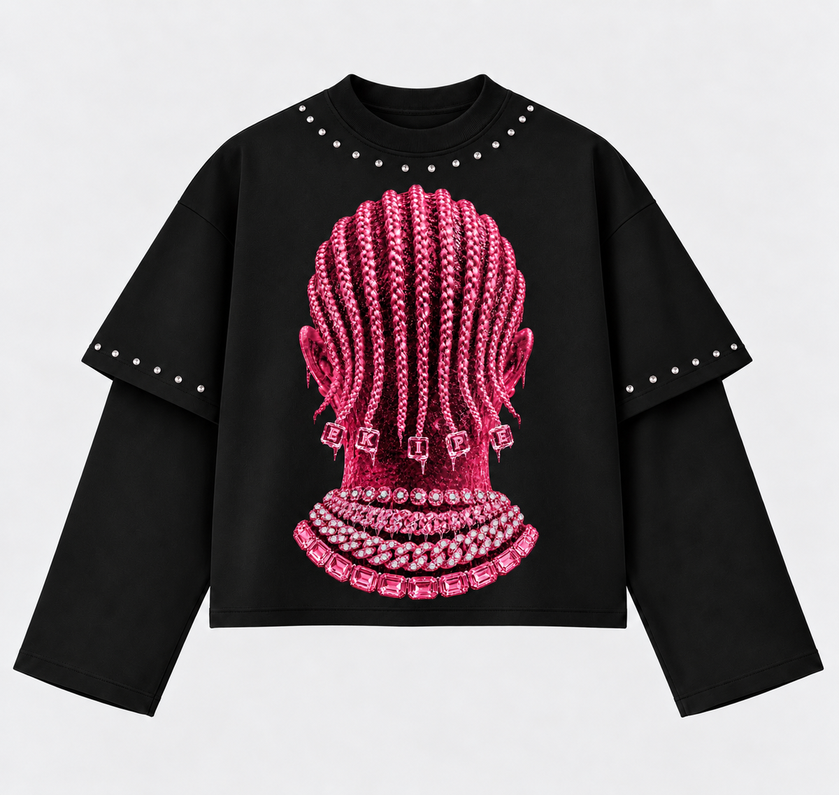 LONG SLEEVE BRAILS ROSÉ (DOPPIA MANICA)