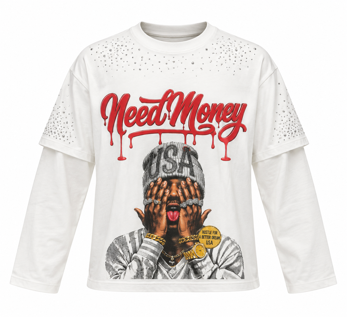 LONG SLEEVE NEED MONEY