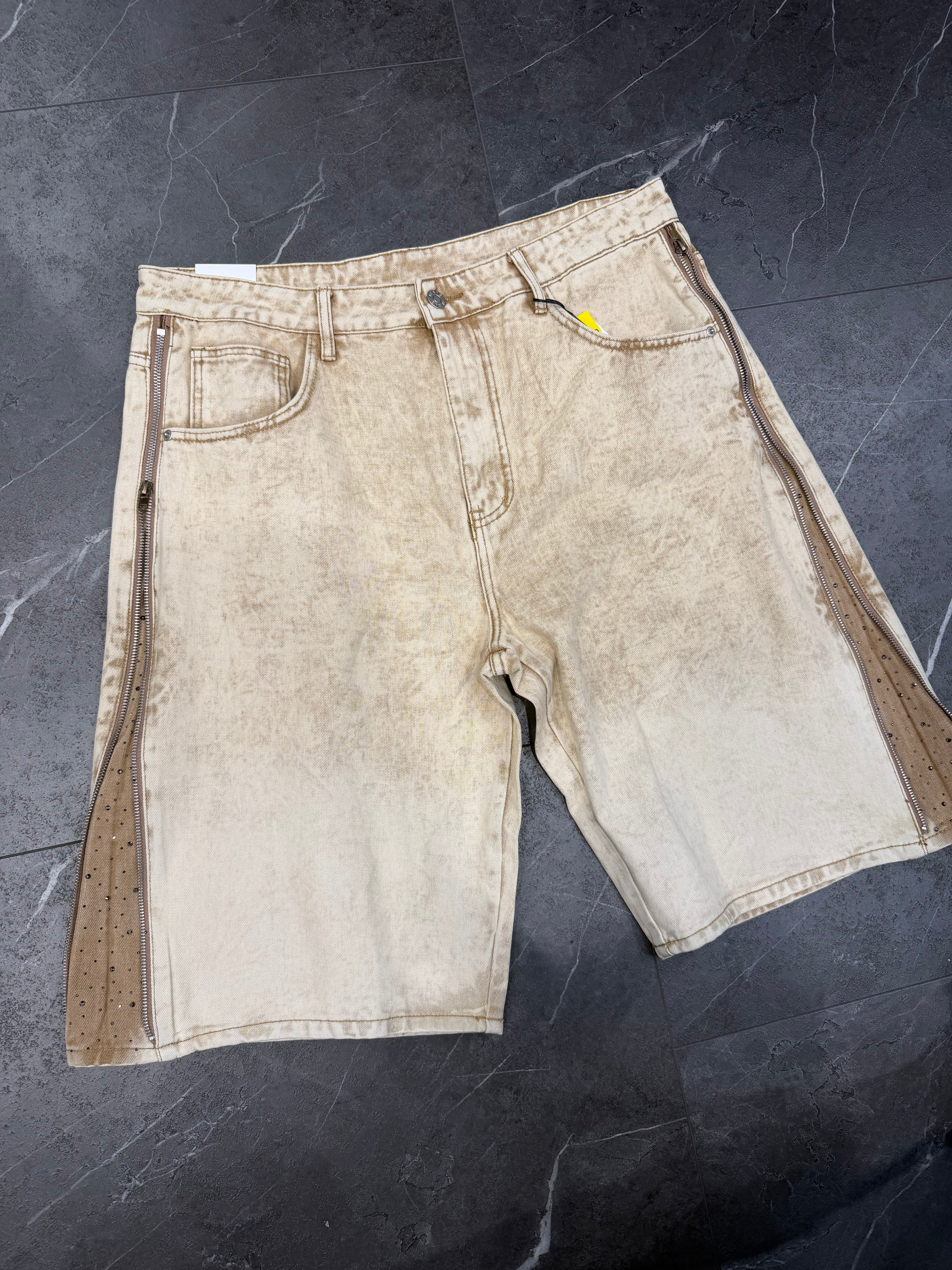 Jorts diamond beige