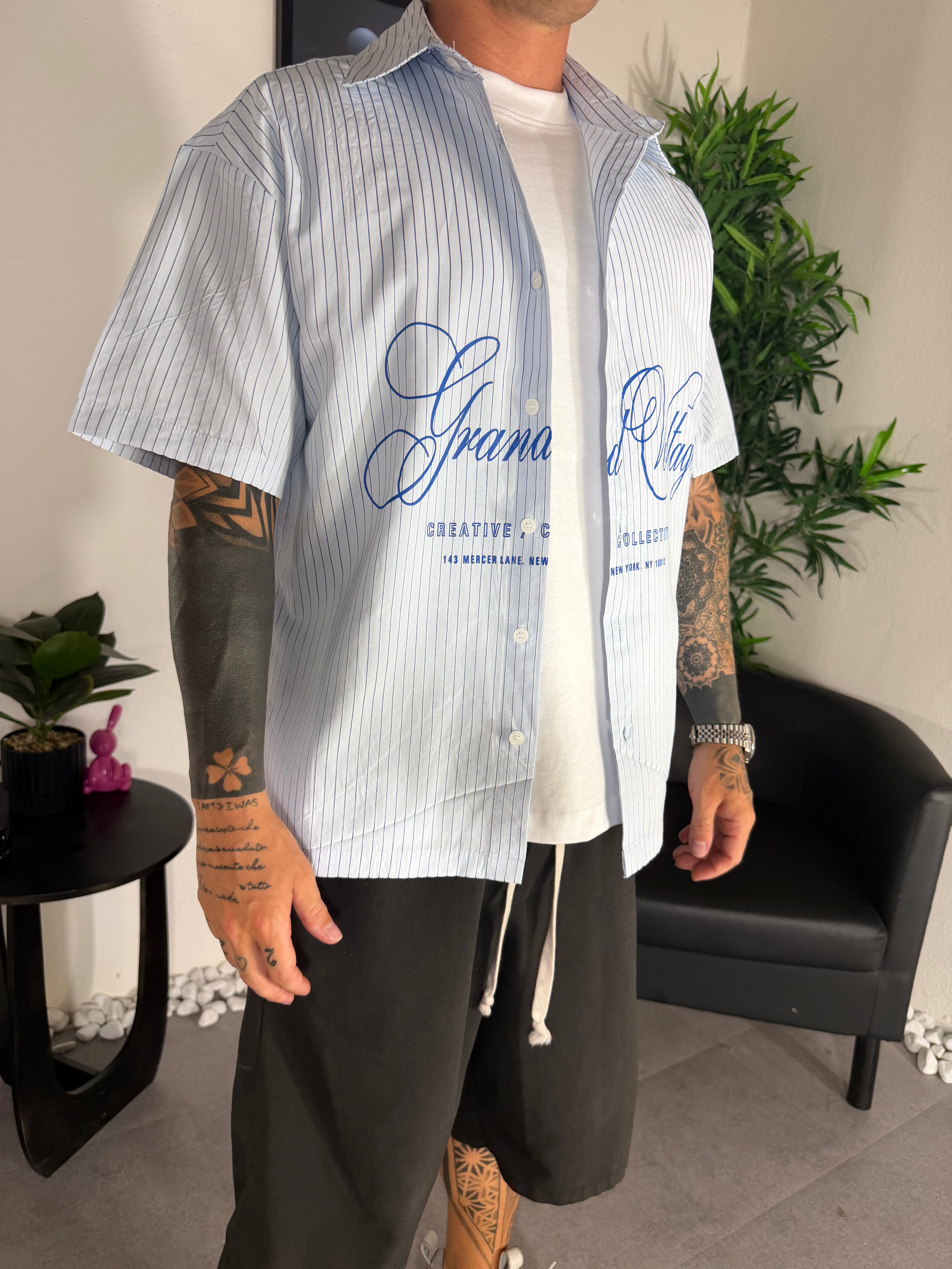 CAMICIA RETRO BASEBALL