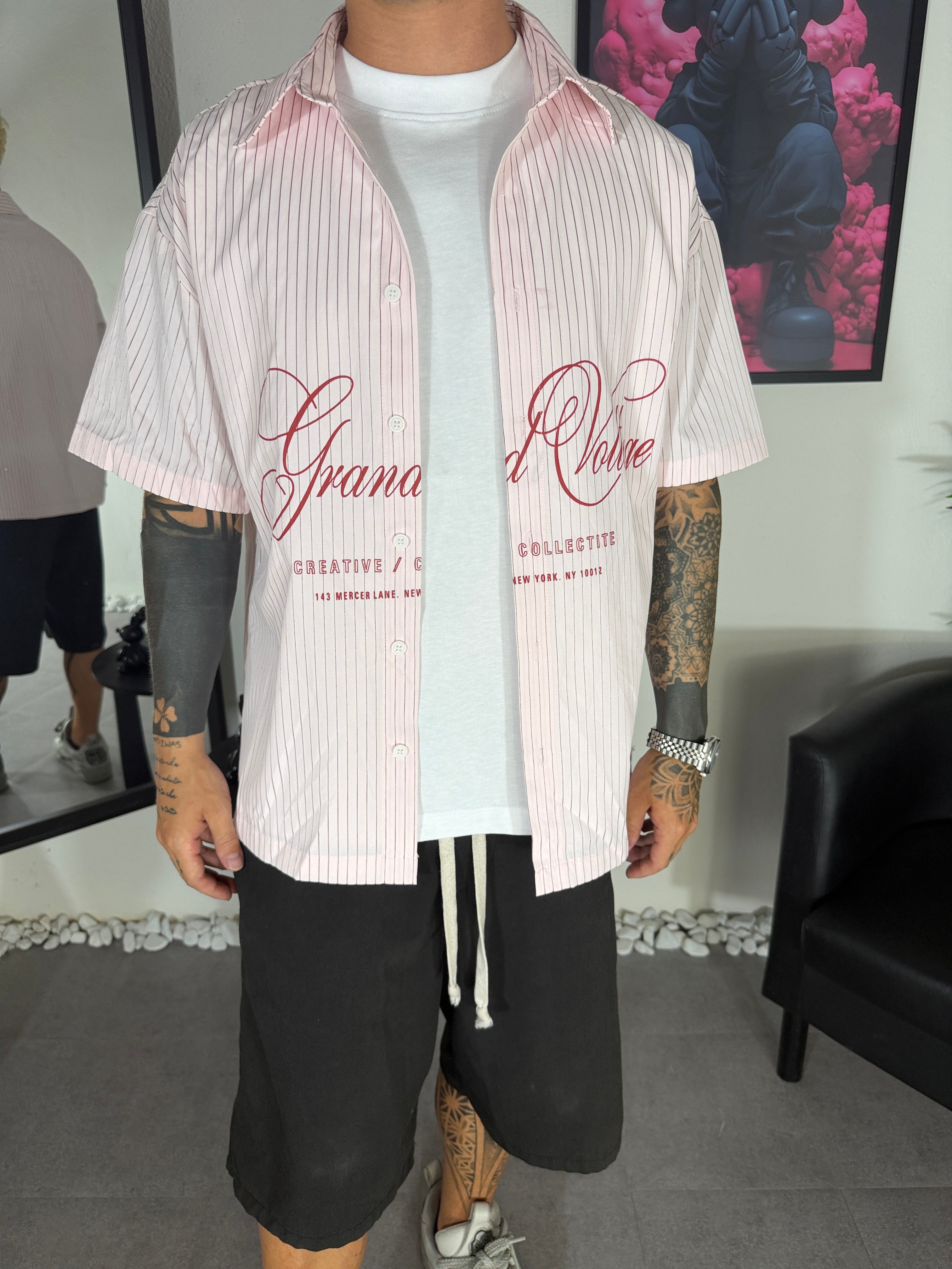 CAMICIA RETRO BASEBALL